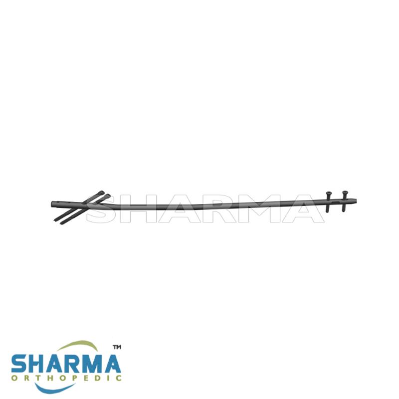 SHARMA ORTHOPEDIC - Антеградний стегновий стрижень ELEGANT NEW (Із розсвердленням) - лівий